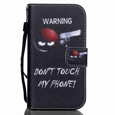 

Sharpshooter Design PU Leather Flip Cover Wallet Card Holder Case for SAMSUNG G360