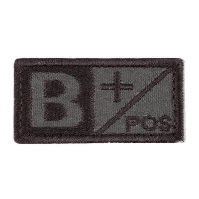 

3D тип крови Patch A B AB O POS NEG Coyote Tan OD Green Patch
