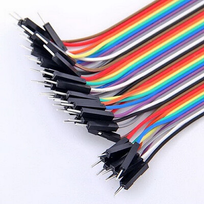 

40PCS перемычка Кабель 1P-1P 2,54 20см для Arduino продажи Новые Макет
