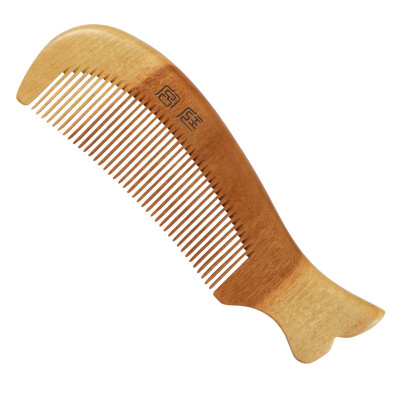 

Jingdong supermarket] palace jujube wood combs gradient color birds-shaped short-handled fine teeth wide teeth wooden comb birthday gift gift box packaging MN5-2