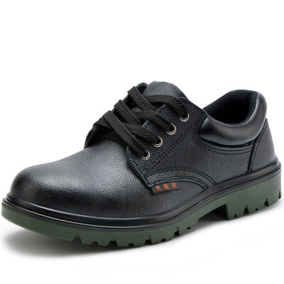 

Old housekeeper (LAOGUANJIA) LG-078 labor insurance shoes men and women work shoes solid bottom anti-smashing puncture black 38 yards