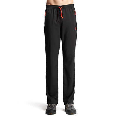 

TFO quick-drying pants ice-like slip wire light breathable soft outdoor quick-drying exercise storage casual pants 721523 male carbon black XL