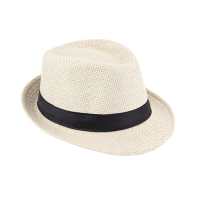 

Unisex Fedora Трилби Hat Cap Солома Панама Стиль Packable Путешествия Sun Hat