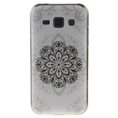 

Datura flowers Pattern Soft Thin TPU Rubber Silicone Gel Case Cover for SAMSUNG Galaxy J1