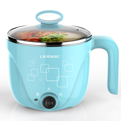 

Liven (Liven) HG-X1001 electric hot pot multi-function electric cup student dormitory electric cooker mini cook noodles pink