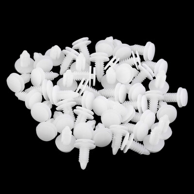 

50x Car Interior Plastic Rivet Fastener Clips Trim Panels Fit 8mm Hole