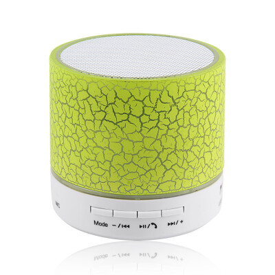 

LED Mini Wireless Bluetooth Speaker TF USB AUX Portable Musical Loudspeakers For Phone PC Computer with Mic