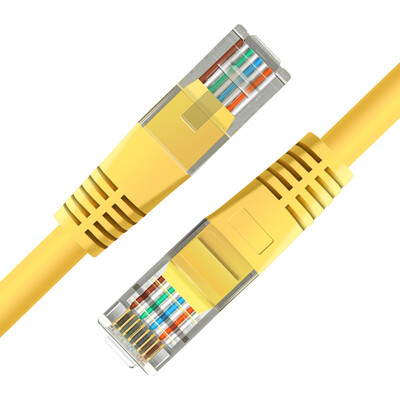 

И макрос (D & S) DNS4105 ультра-пять кабелей 10-метровый желтый сверхвысокоскоростной стандартный сетевой перемычек с хрустальной головкой