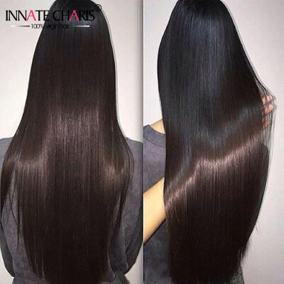 

Innate Charis Peruvian Straight Virgin Hair 3 Bundles Straight Peruvian Hair Bundles 7A Unprocessed Virgin Human Hair Weave Sale