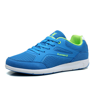 

Playboy (PLAYBOY) casual shoes fashion mesh jogging shoes outdoor sports shoes DS61005 dark blue (double) 41