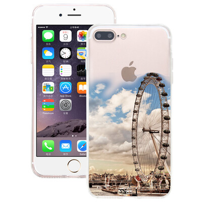 

Yomo компании Apple iPhone7 плюс телефон оболочка / защитный рукав тонкого телефона оболочки окрашена мягкая серия колеса обозрения