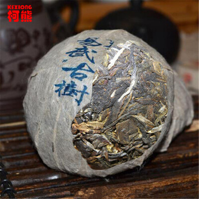 

Yunnan Pu'er tea raw puer tea 100g puerh tuo cha pu erh old tree pu er tea green food China resistant brewing bright color sweet