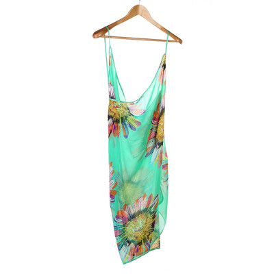

Women Sexy Summer Floral Chiffon Bikini Cover Up Beach Dress Swimwear Wrap