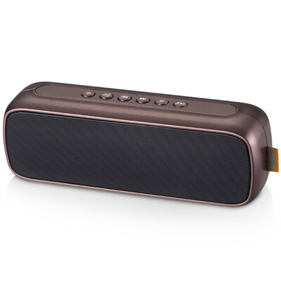 

Пейзаж (SANSUI) T16 беспроводной Bluetooth-динамик телефон портативный небольшой аудио-радио карты сабвуфер компьютер маленький стальной пушка коричневый