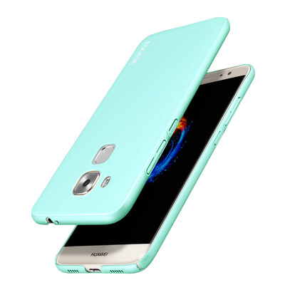 

ESCASE Huawei Mang 5 мобильный телефон оболочки Huawei Mang 5 мобильных телефонов наборы Huawei телефон оболочки все включено краски кожи чувство серии твердой оболочки кожи чувствовать себя синим