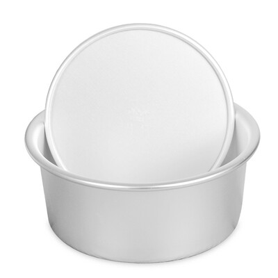 

Jingdong Supermarket 1000 Mission Seiko Baking Mold Two-piece Set 6-inch 8-inch Anodic Round Round-bottomed Cake Mold Chifeng Sponge Cake Molded Cheese Mold Baking Tools