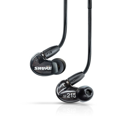 

Shure Shure SE215 Soundproof Anti-Sweat Universal In-Ear Sports HiFi Mobile Phone Earphone Music Edition Black