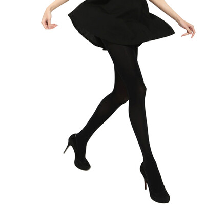 

Jingdong supermarket] Langsha LangSha Leggings women autumn and winter 2 pieces of equipment 400D fine smooth Milan wool in the thick plus crotch pantyhose stockings black uniform