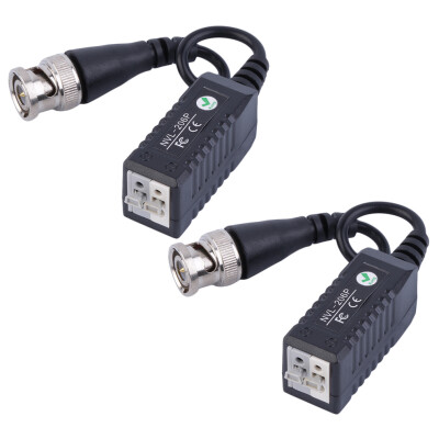 

1 Pair HD CCTV Via Twisted Video Balun Transmitter 0-300 meters (CAT-5 / 5E / 6