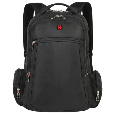 

SVVISSGEM Shoulder Bag Business Multi-function Computer Bag Bag Bag iPad Bag 156-inch Men&Women Student Bag SA-0077 Black