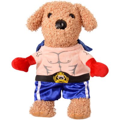 

Kay Chimei KOJIMA Mr. Wei Meng pet funny clothes cats and dogs fun turned upright loaded treasure blue S
