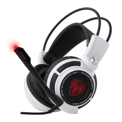 

SOMIC G941 head-wearing computer headset ,White