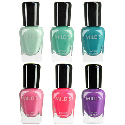 

MILDSPeelable Nail Polish Set 7ml6 tz610