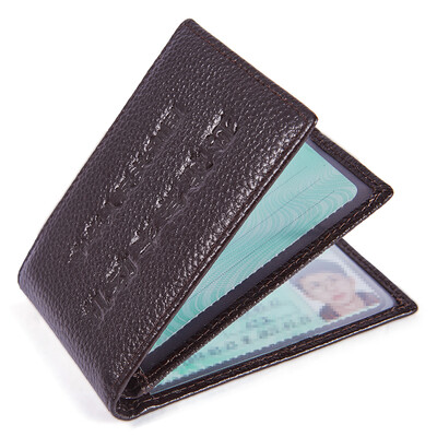 

BOSTANTEN BOSTANTEN driver&39s license holster men&39s first layer of leather multi-functional card card card package driver&39s license clip motor vehicle driving certificate B7164051 brown