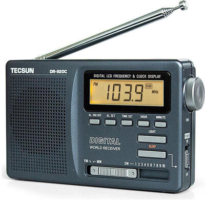 

Германия (TECSUN) R-9702 цифровое радио высокая чувствительность полный диапазон стерео старый мужчина полупроводник (металл черный)