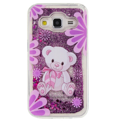 

Dynamic Quicksand Glitter Liquid Soft TPU Case Cover For SAMSUNG G360