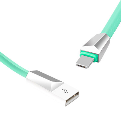 

(I-mu) Apple 6 / 6s Эндрюс combo data line сплав цинка одна линия мобильный телефон зарядный кабель iphone5 / 6s / 7 Plus / ipad air mini green