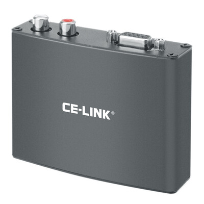 

CE-LINK HDMI-VGA конвертер высокой четкости с аудио / видеосинхронизацией аудио / видеосигнала, затем проектор TV audio HD поддержка 1080P 2291