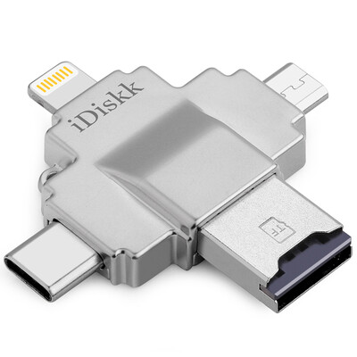 

iDiskk MFi c официальным признанием MFi кардридер для телефона