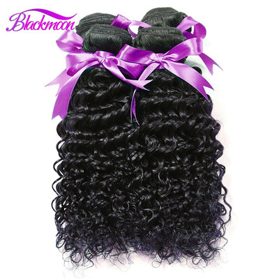 

7A Indian Virgin Hair Deep Wave 4 Bundles Indian Curly Virgin Human Hair Extensions Indian Deep Curly