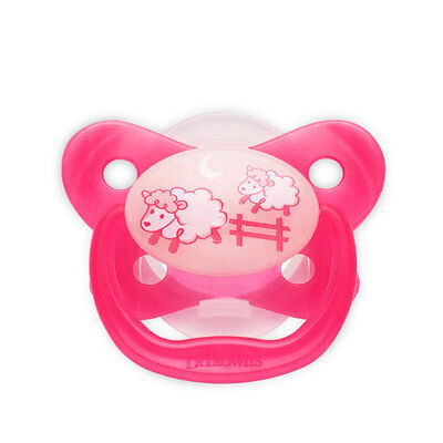 

Dr Drink's baby pacifier with night light (6-12 months - red)) PV21007