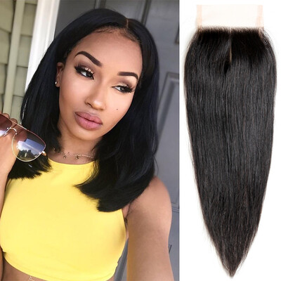 

Top Quality Cambodian Straight Closure 10 To 22Human Hair Lace Closure Cambodian Virgin Hair Lace Closure Straight