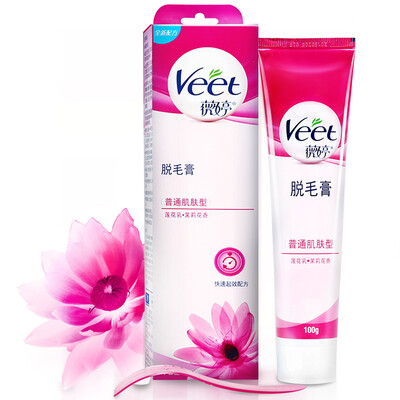 

Удаление волос крем Veet Veet общих кожи типа 100g (Ms. мужчины удаления волос удаление волос подмышек волосы ножка конечность без лица частным части)