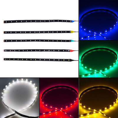 

30cm / 15LED 12V велосипеда автомобиля SMD грузовик гибкий водонепроницаемый огни Строка Газа