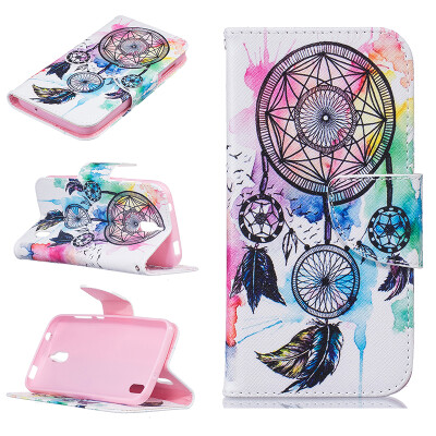 

Dreamcatcher Design PU Leather Flip Cover Wallet Card Holder Case for HUAWEI Y625