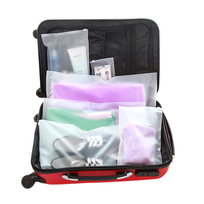 

Jing Hui Si Chong JH0157 Matte Thicker Travel Plastic Garment Bag Packaging Bag 20 Wire 20 Pack 24 35cm