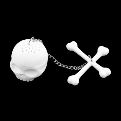 

Silicone Skull Teapot Infuser Herbal Diffuser Filter Bag Tea Leaf Strainer