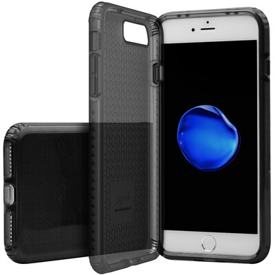

Phantom (i-mu) Apple iPhone8Plus / iPhone7Plus мобильный телефон чехол для воздушной подушки защитный чехол TPU прозрачная мягкая оболочка 5,5 дюйма через черный