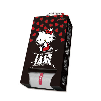 

Yijie Hello Kitty garbage bags thickened puncture durable durable titanium bag cleaning bag 45 50cm5 volume 150 only Y-9552