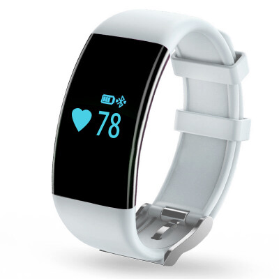 

Mom beauty skmei smart watch men outdoors exercise meter measure heart rate bluetooth charge couple ring wrist white D21