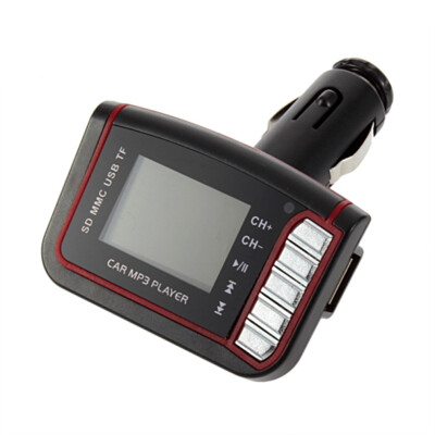 

LCD Автомобильный MP3-плеер карты беспроводной FM передатчик USB TF + пульт дистанционного управления