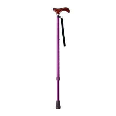 

Japan will be a ichigo ichie elderly retractable walking stick skid walking stick AS-10 purple