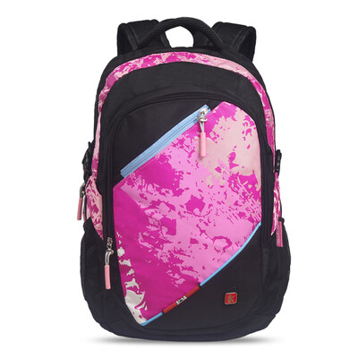 

Confucius book bag leisure series bag high school students backpack A305 rose red student bag