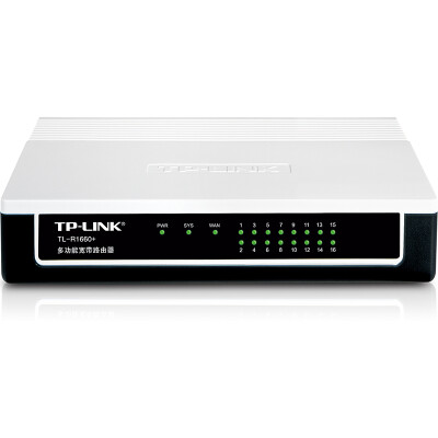 

TP-LINK TL-R1660 + 16-port multi-function broadband cable router