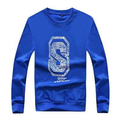 

Tommy Jeep T-shirt fashion men's round neck long-sleeved sweater 17030L05 dark blue 3XL