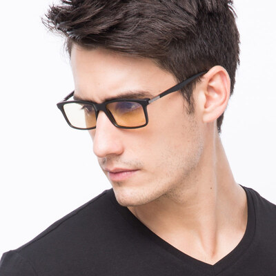 

Jimmy Orange anti-radiation glasses male defense blue light computer goggles anti-fatigue female models plate frame frame frame JO7600 BK dumb black